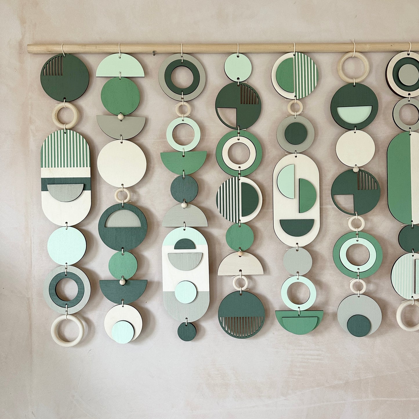 Green Wall Art - Home Decor - Modern Wall Art - Large Centre Piece Art - Wall Tapestry
