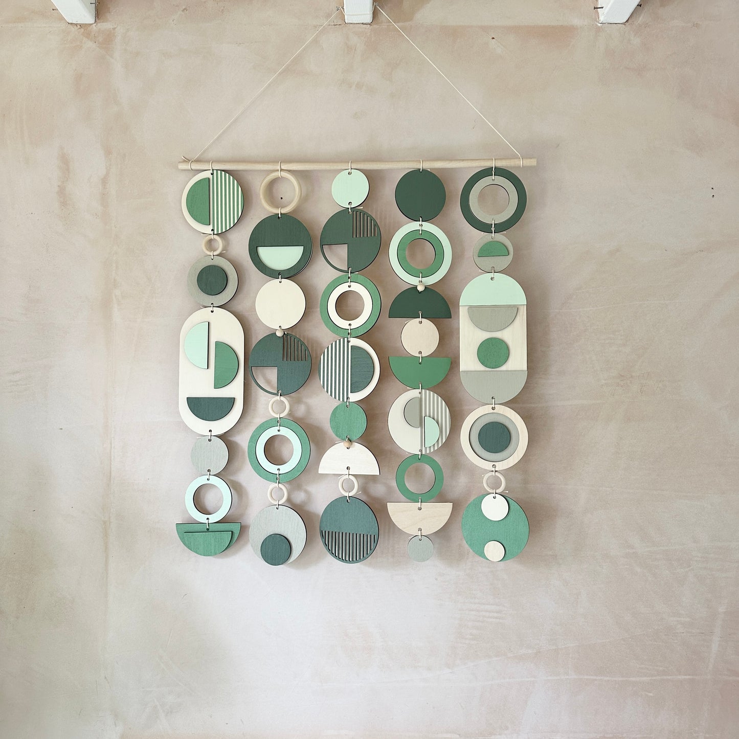 Green Wall Art - Home Decor - Modern Wall Art - Large Centre Piece Art - Wall Tapestry