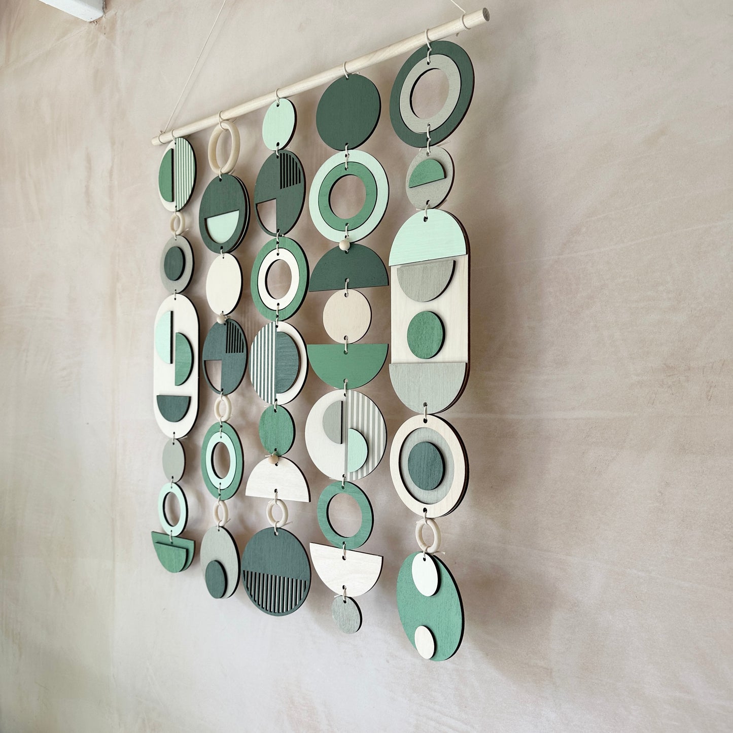 Green Wall Art - Home Decor - Modern Wall Art - Large Centre Piece Art - Wall Tapestry