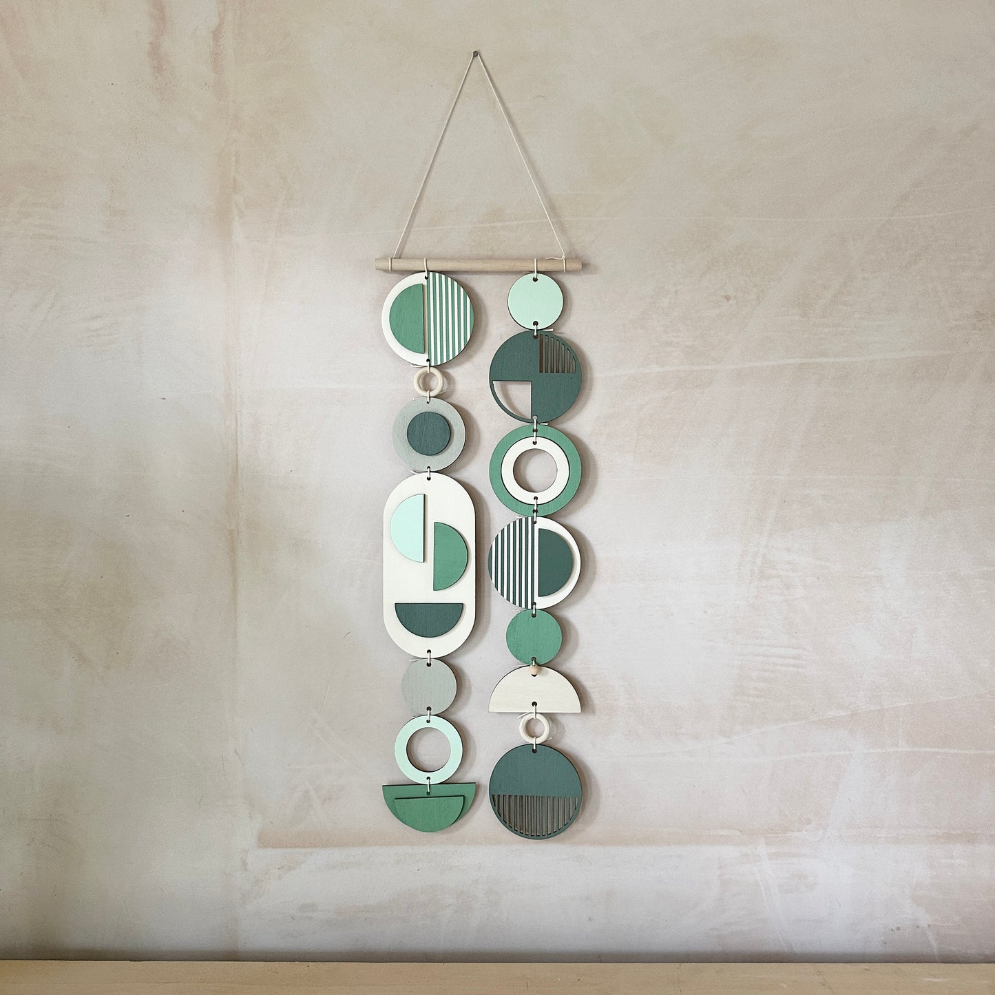Green Wall Art - Modern Artwork - Home Decor - Large Centre Piece Art - Wall Tapestry