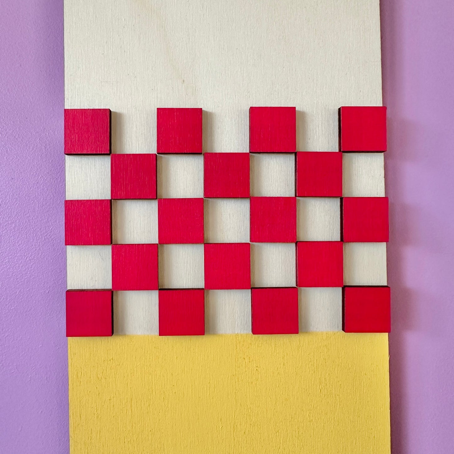 Modern Art Gallery Wall - Pop Art Style - Geometric Wall Hangings