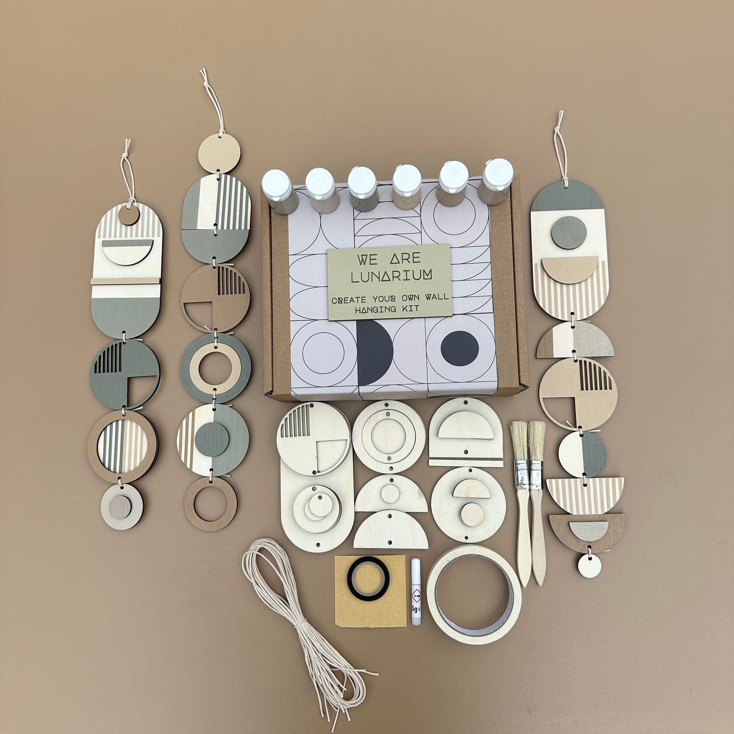 Natural Elegance DIY Wall Hanging Kit: Craft Your Own Unique Home Decor