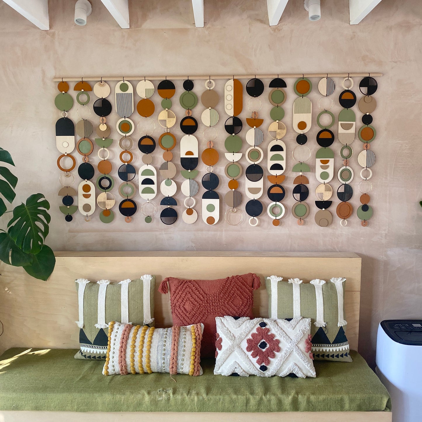 Giant Wall Art - Geometric Artwork - Minimal Home Decor - Huge Home Decor - Large Centre Piece Art - Wall Tapestry - Large Tapestry