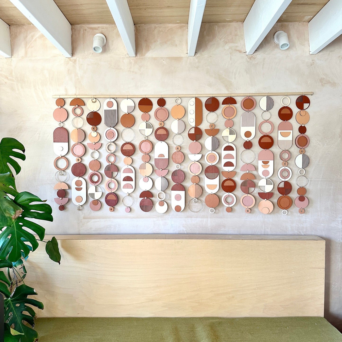 Bauhaus Statement Wall Art - Large Geometric Art - Unique Decor