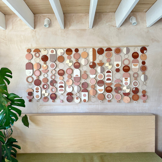 Bauhaus Statement Wall Art - Large Geometric Art - Unique Decor