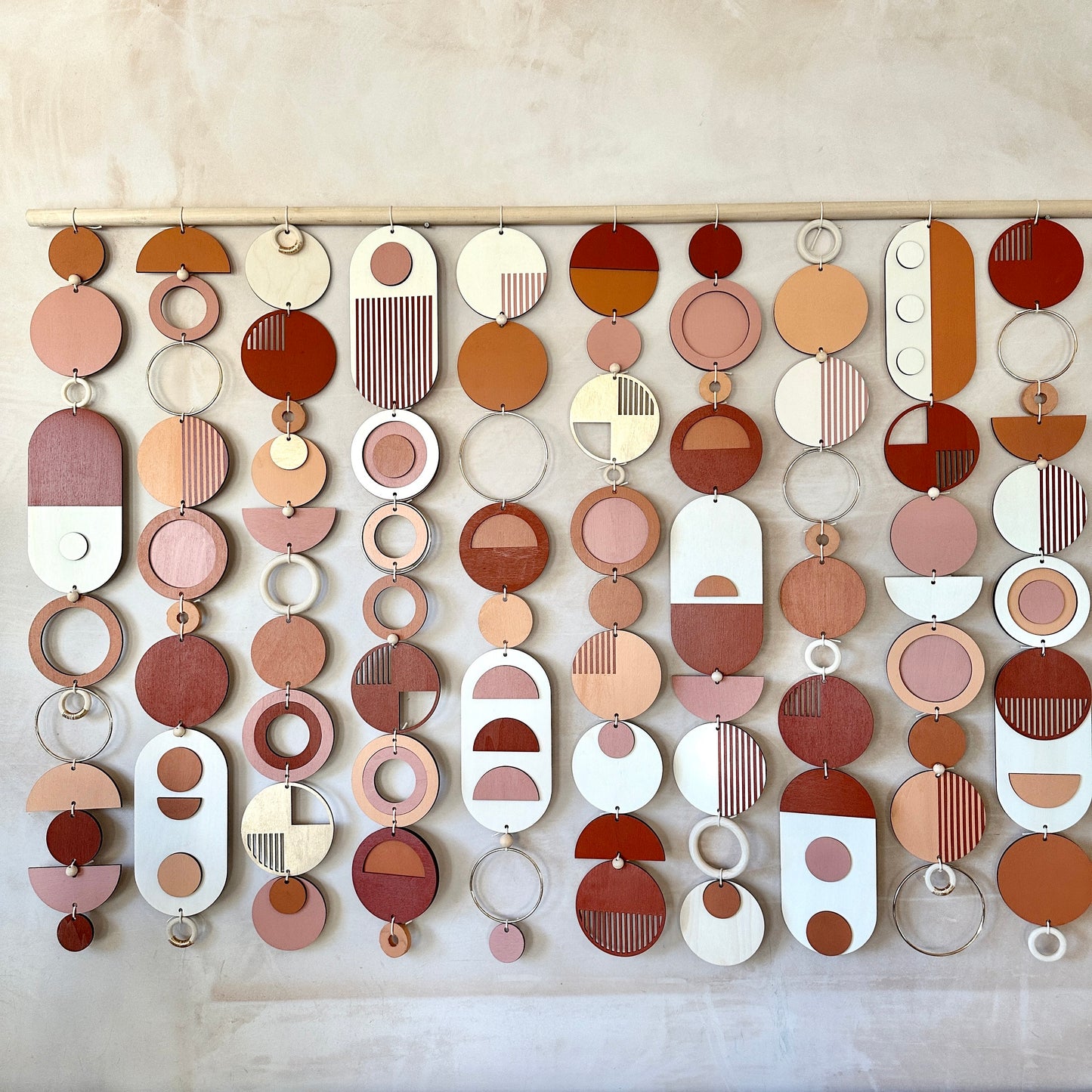 Bauhaus Statement Wall Art - Large Geometric Art - Unique Decor