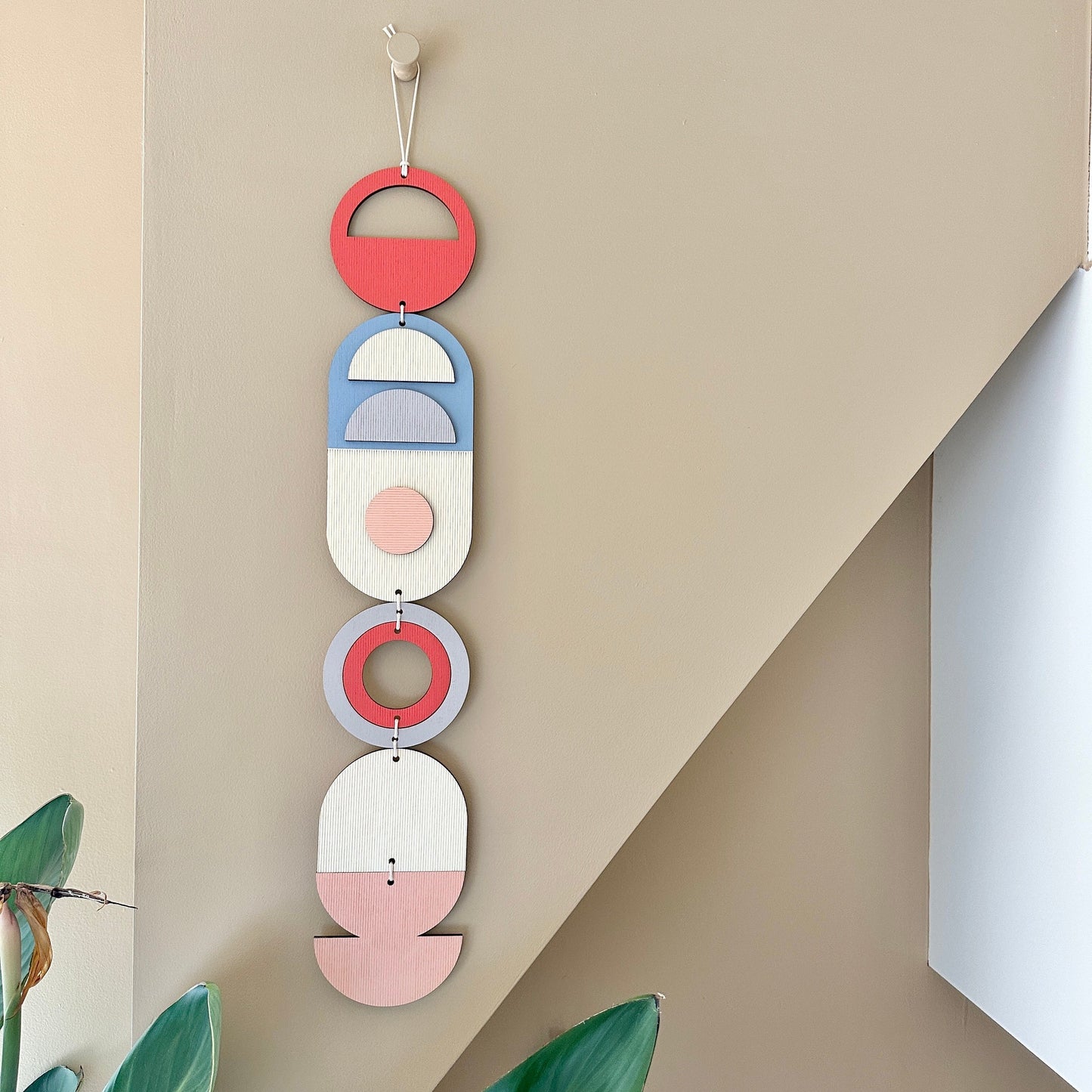 Bright Multi-colour Home Decor - Geometric Wall Art - Home Gift for Her - Housewarming Gift - Mid-Century Home Decor - Art Gift - Birthday Present