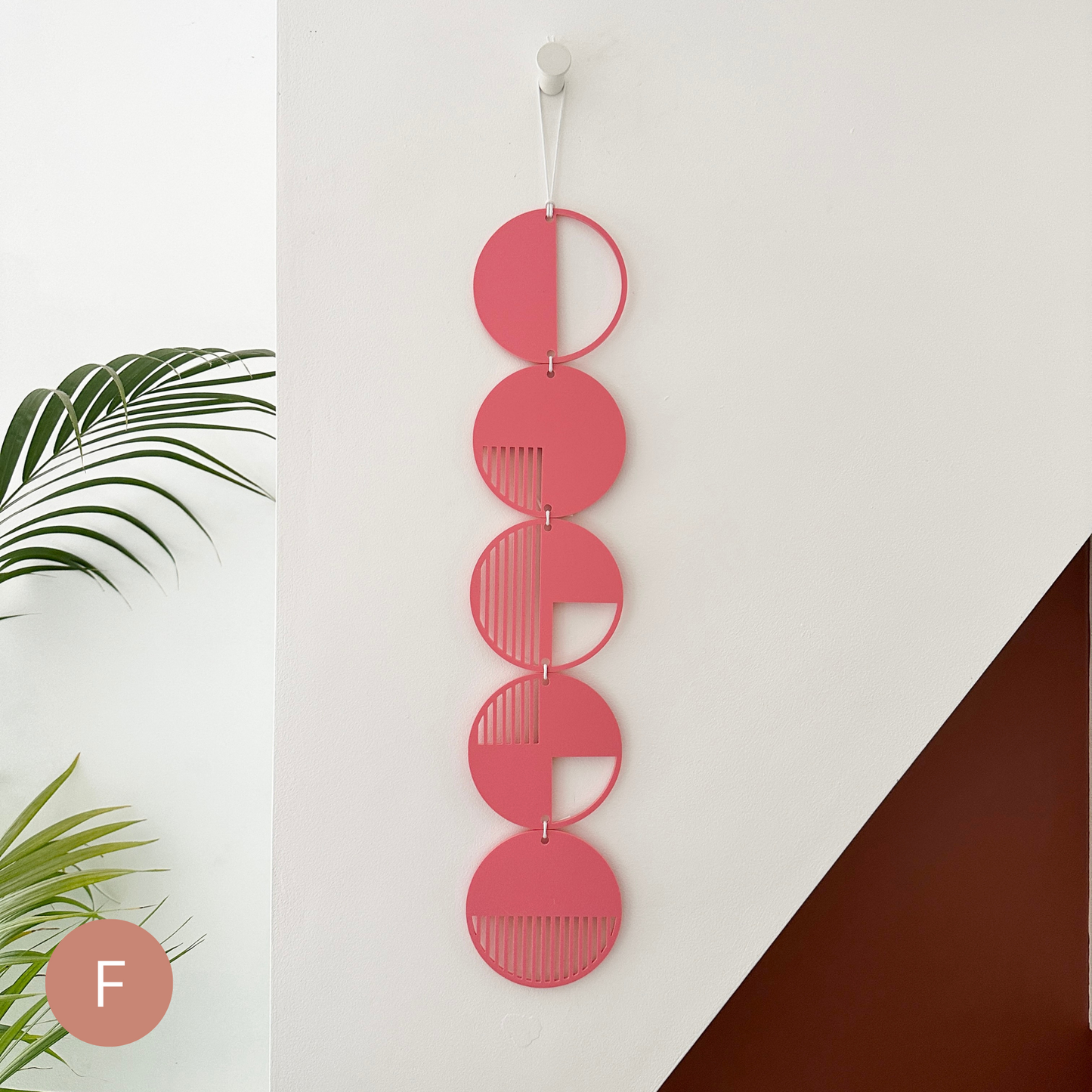 Pastel Colours Indoor Outdoor Wall Hanging Art