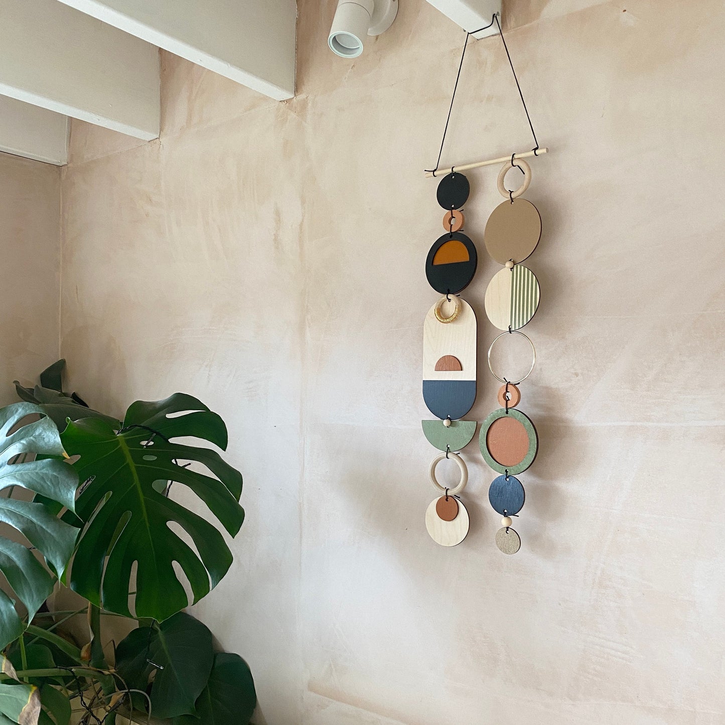 Wood Wall Art - Mid Century Modern Art - Abstract Decor - Wall Decor