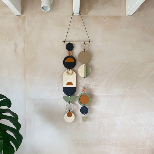 Wood Wall Art - Mid Century Modern Art - Abstract Decor - Wall Decor