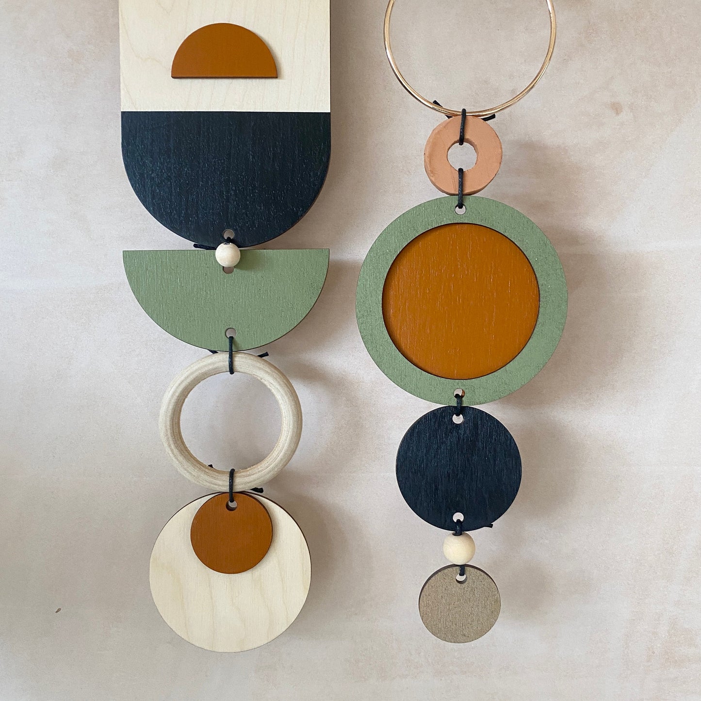 Wood Wall Art - Mid Century Modern Art - Abstract Decor - Wall Decor