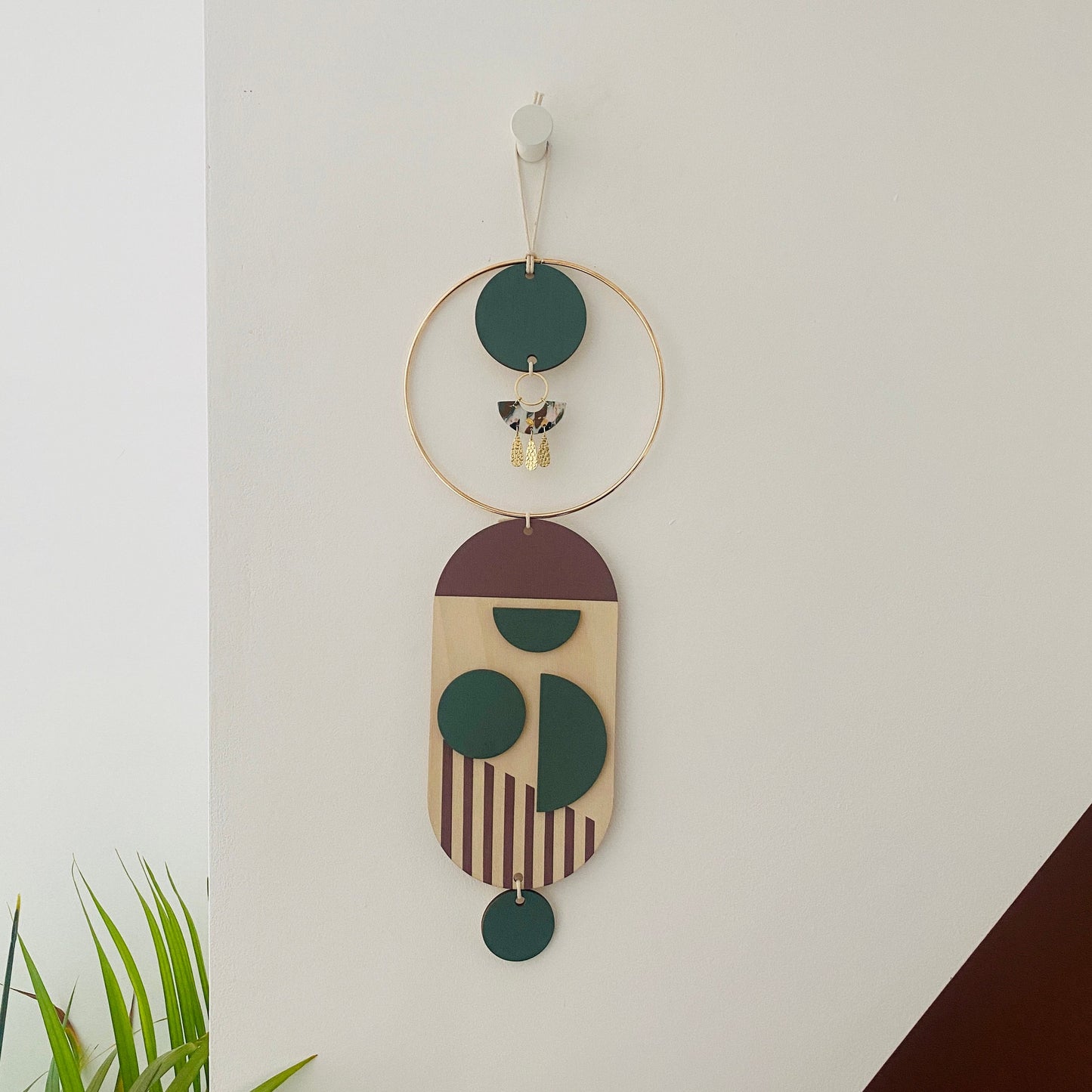 Small Abstract Wall Art - Contemporary Decor - Wood Wall Decor