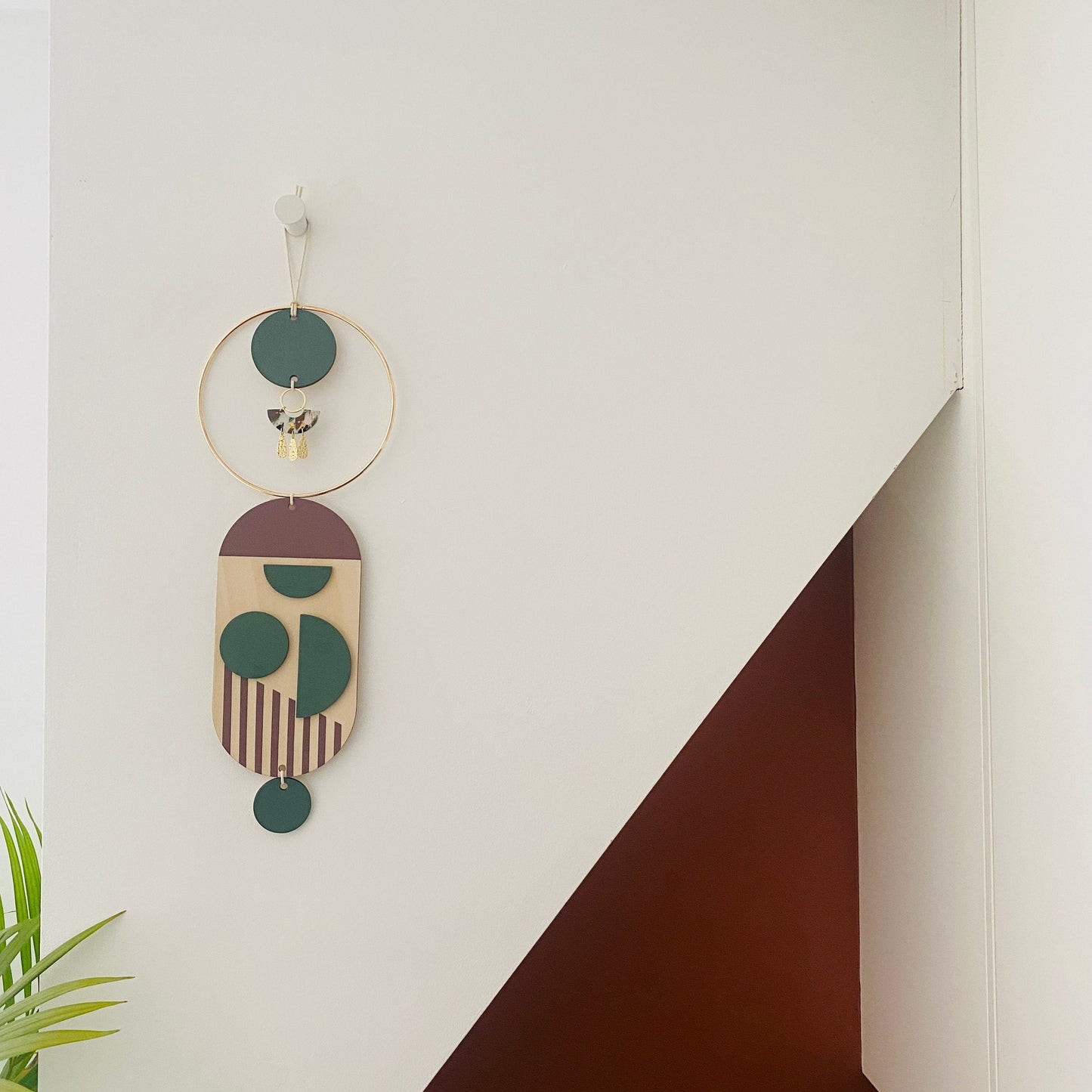 Small Abstract Wall Art - Contemporary Decor - Wood Wall Decor