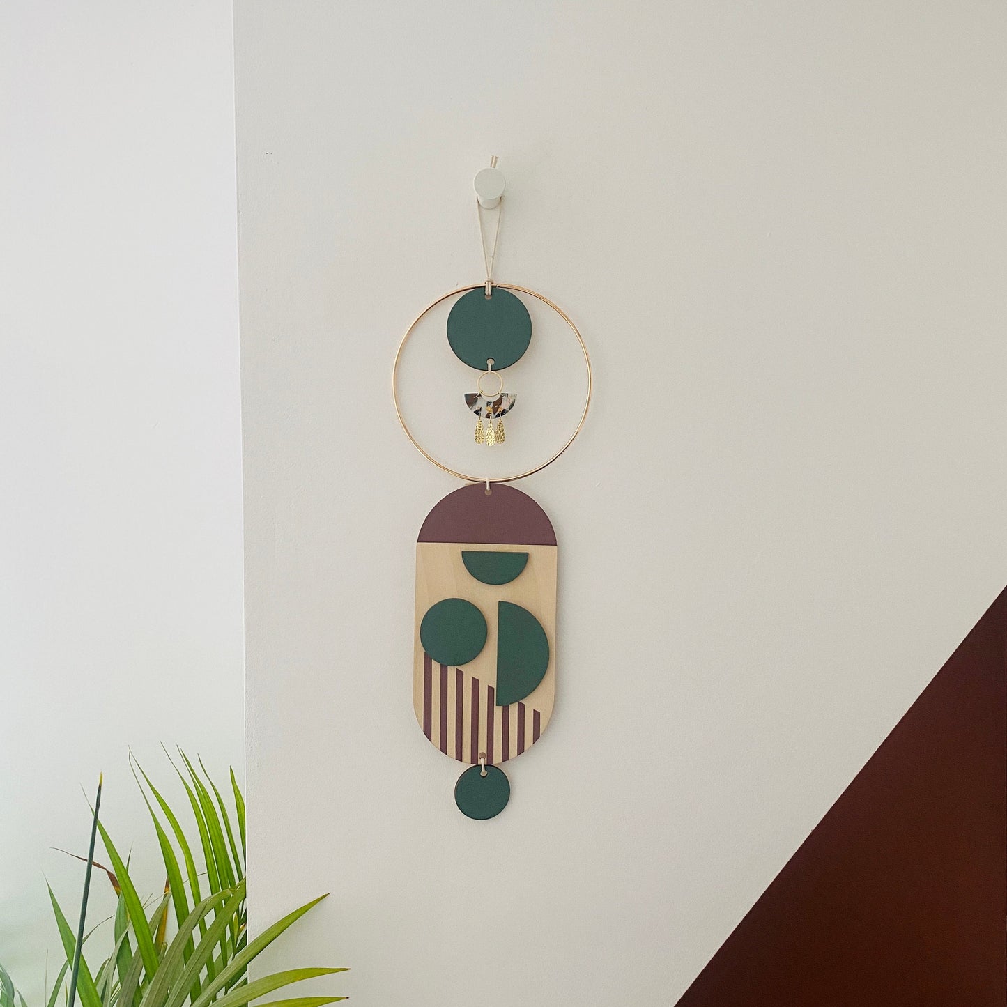 Small Abstract Wall Art - Contemporary Decor - Wood Wall Decor