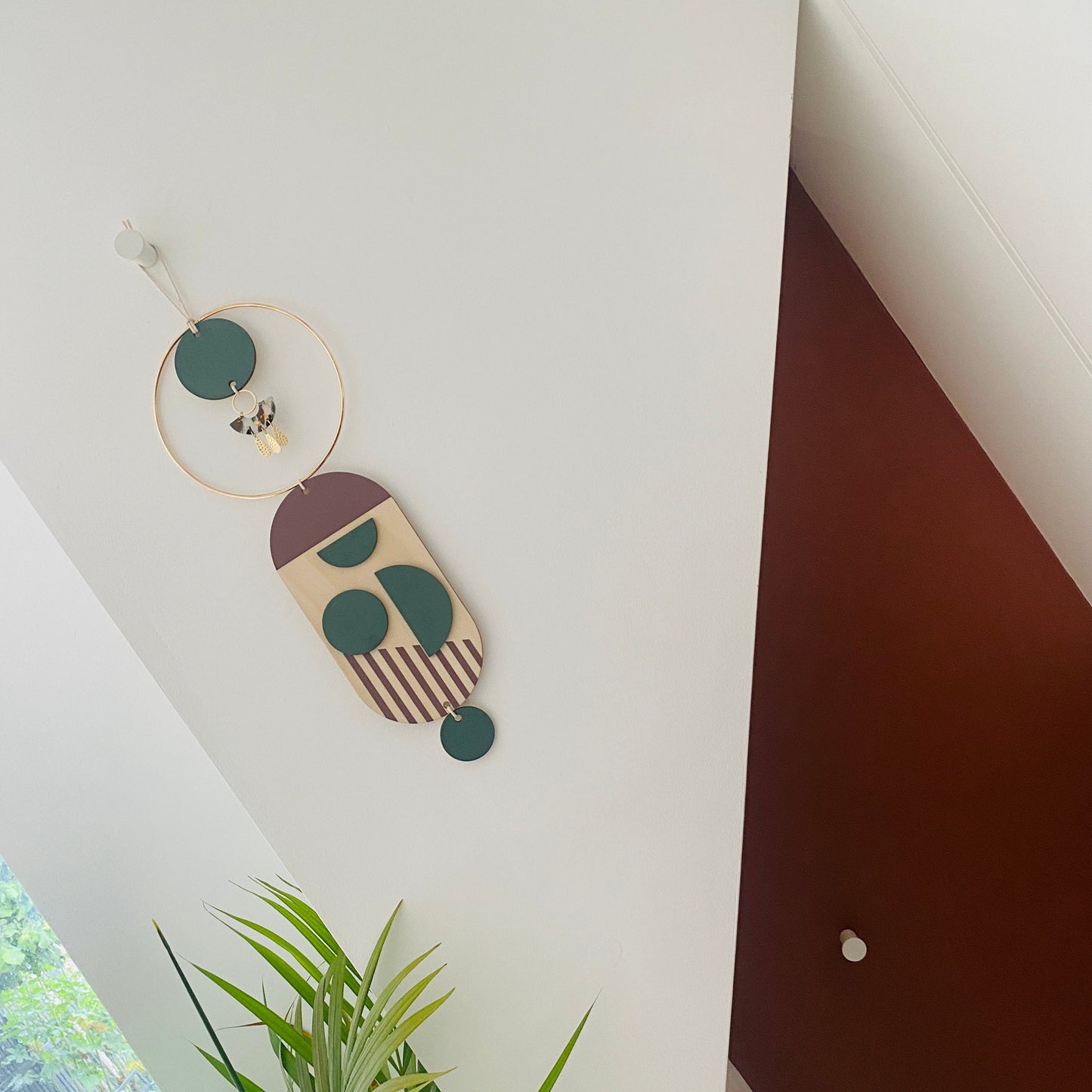 Small Abstract Wall Art - Contemporary Decor - Wood Wall Decor