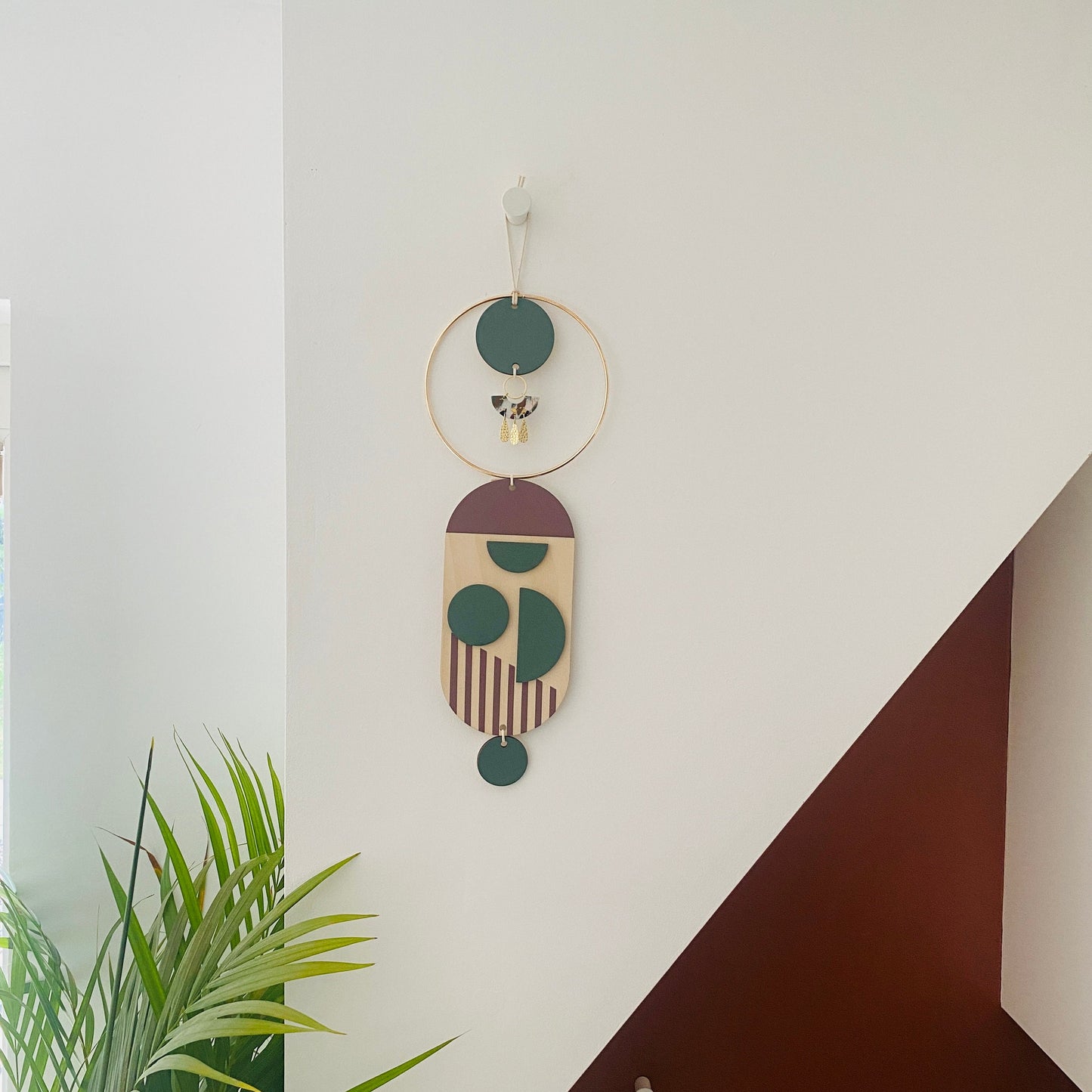 Small Abstract Wall Art - Contemporary Decor - Wood Wall Decor