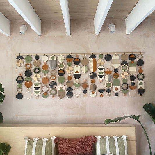 Giant Wall Art - Geometric Artwork - Minimal Home Decor - Huge Home Decor - Large Centre Piece Art - Wall Tapestry - Large Tapestry