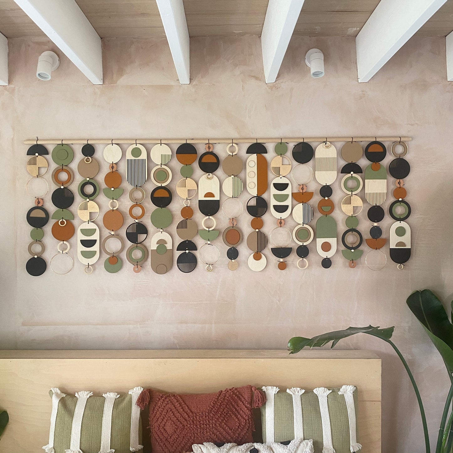 Giant Wall Art - Geometric Artwork - Minimal Home Decor - Huge Home Decor - Large Centre Piece Art - Wall Tapestry - Large Tapestry