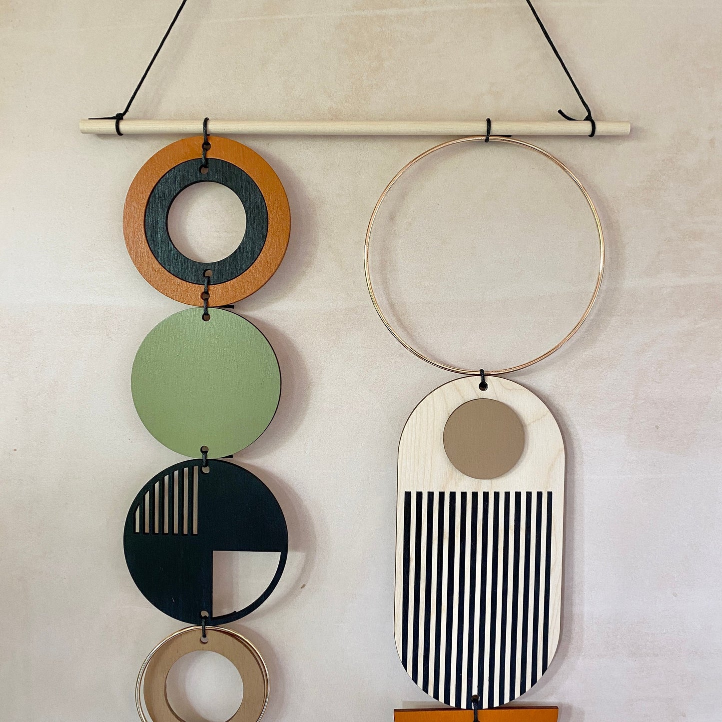 Large Original Modern Wood Wall Art - Home Decor - Geometric Artwork - Minimalist Home Decor - Custom Wall Art - Unique Centre Piece Art - New Wall Tapestry - Dark Art