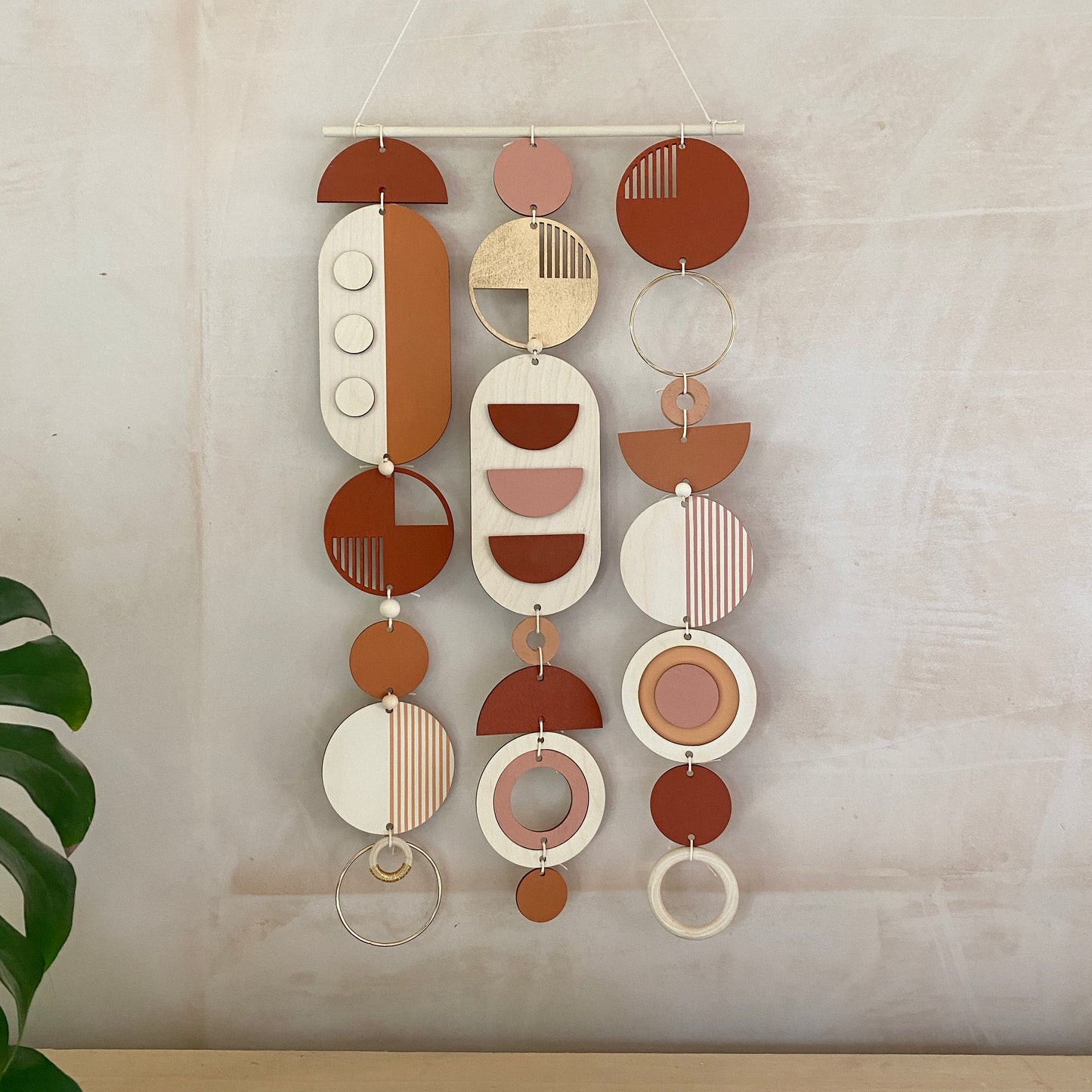 Modern Geometric Wall Art -  Bauhaus Home Decor - Living Room Decor