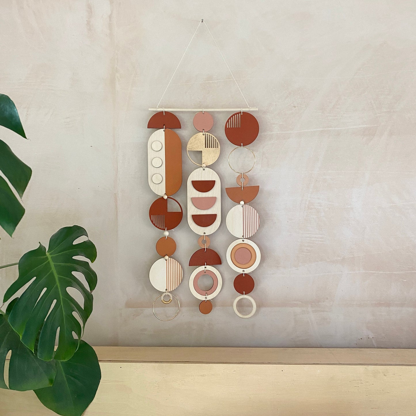 Modern Geometric Wall Art -  Bauhaus Home Decor - Living Room Decor