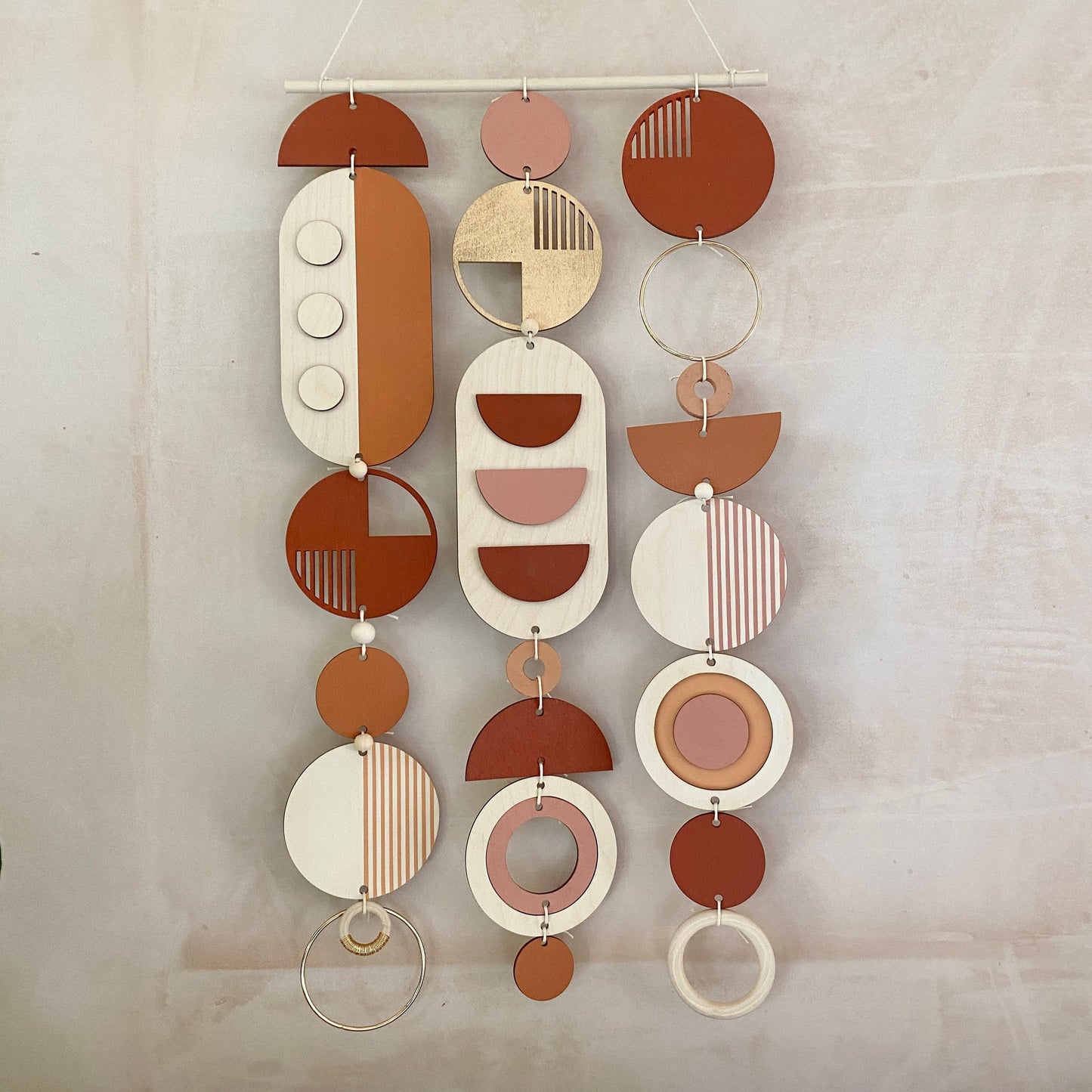 Modern Geometric Wall Art -  Bauhaus Home Decor - Living Room Decor