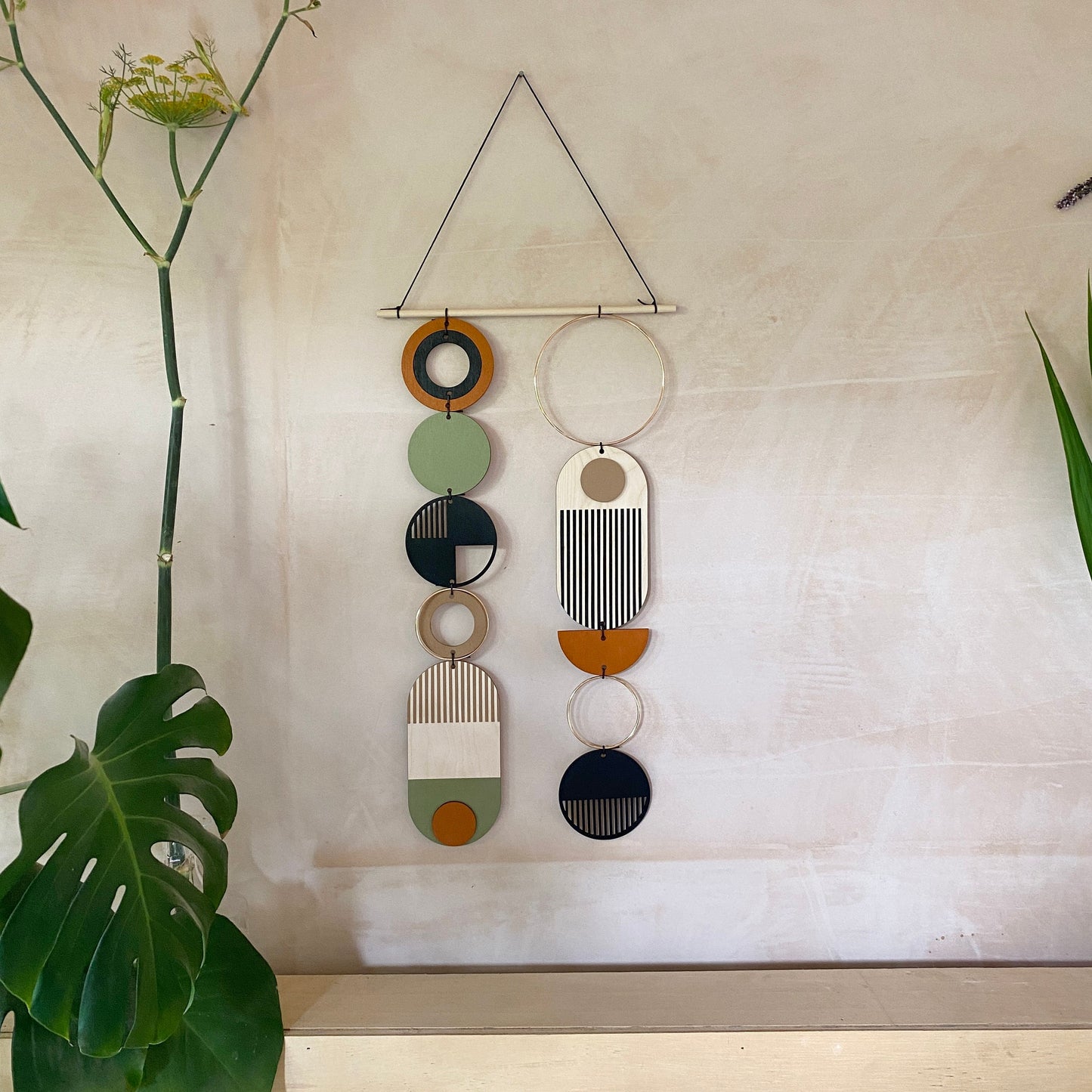 Large Original Modern Wood Wall Art - Home Decor - Geometric Artwork - Minimalist Home Decor - Custom Wall Art - Unique Centre Piece Art - New Wall Tapestry - Dark Art