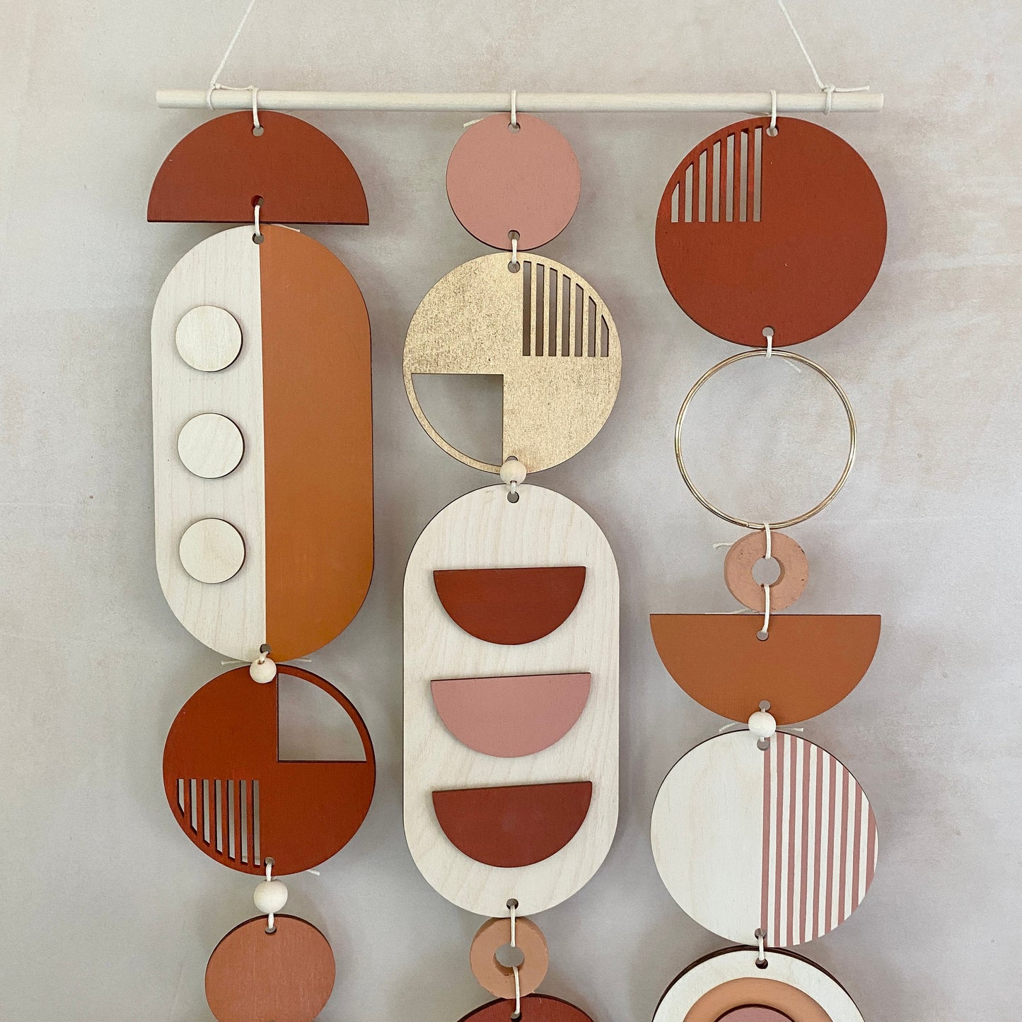 Modern Geometric Wall Art -  Bauhaus Home Decor - Living Room Decor