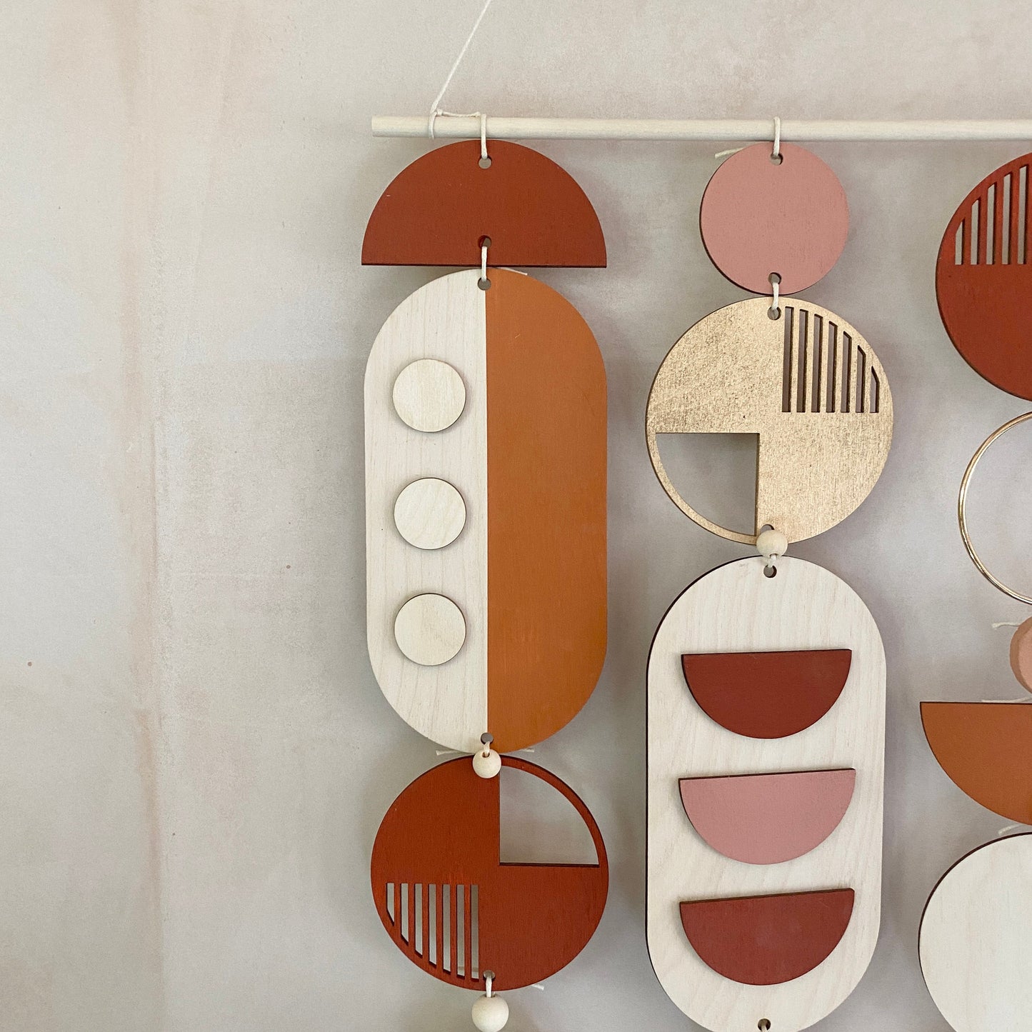 Modern Geometric Wall Art -  Bauhaus Home Decor - Living Room Decor