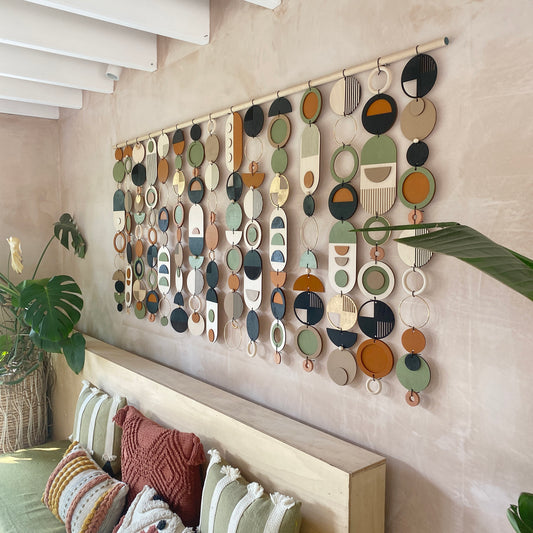 Giant Wall Art - Geometric Artwork - Minimal Home Decor - Huge Home Decor - Large Centre Piece Art - Wall Tapestry - Large Tapestry