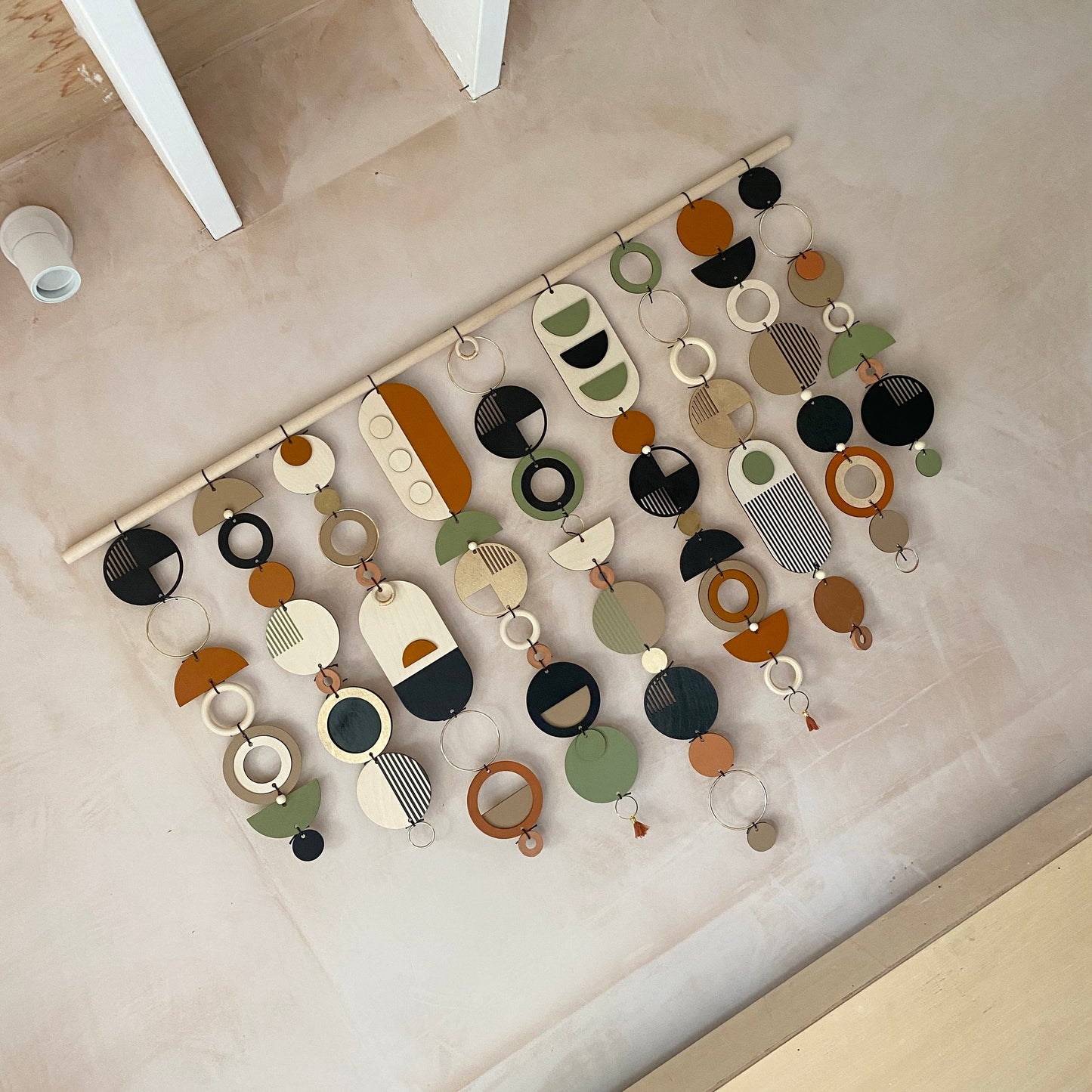 New Modern Wall Art - Geometric Artwork - Minimal Home Decor - New Home Trend - Large Centre Piece Art - Big Wall Tapestry - Large Tapestry