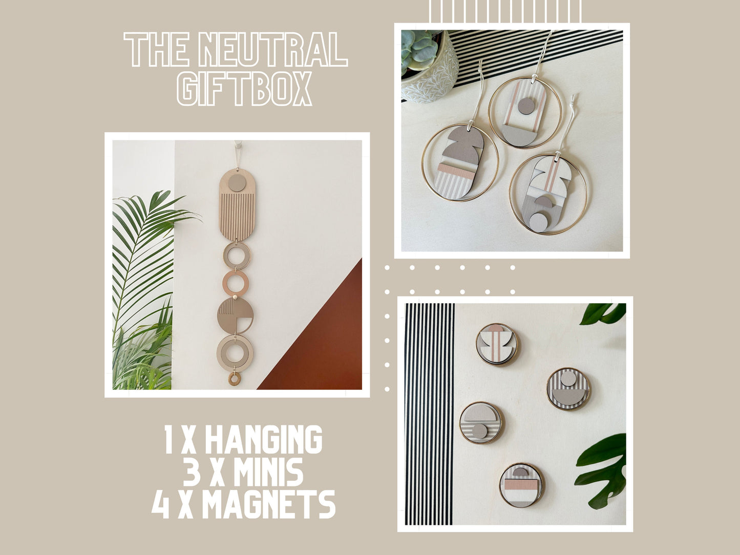 Home Decor Gift Box - Housewarming Gift - Geometric Giftset - Interior Lover Gifts - Gifts for Her - Gifts for Him - Home Decor Package