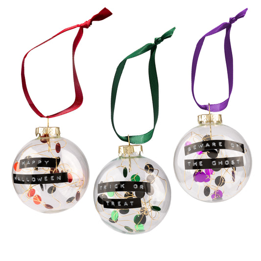 Halloween Balls - Halloween Party Decor - Spooky Season Ornament