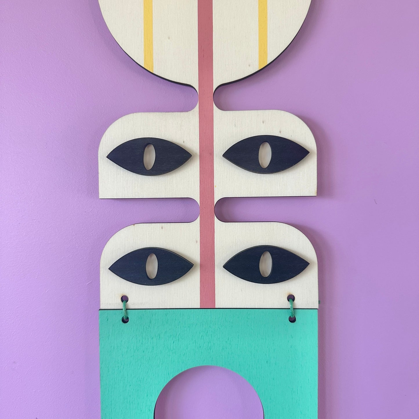 Modern Art Gallery Wall - Pop Art Style - Geometric Wall Hangings