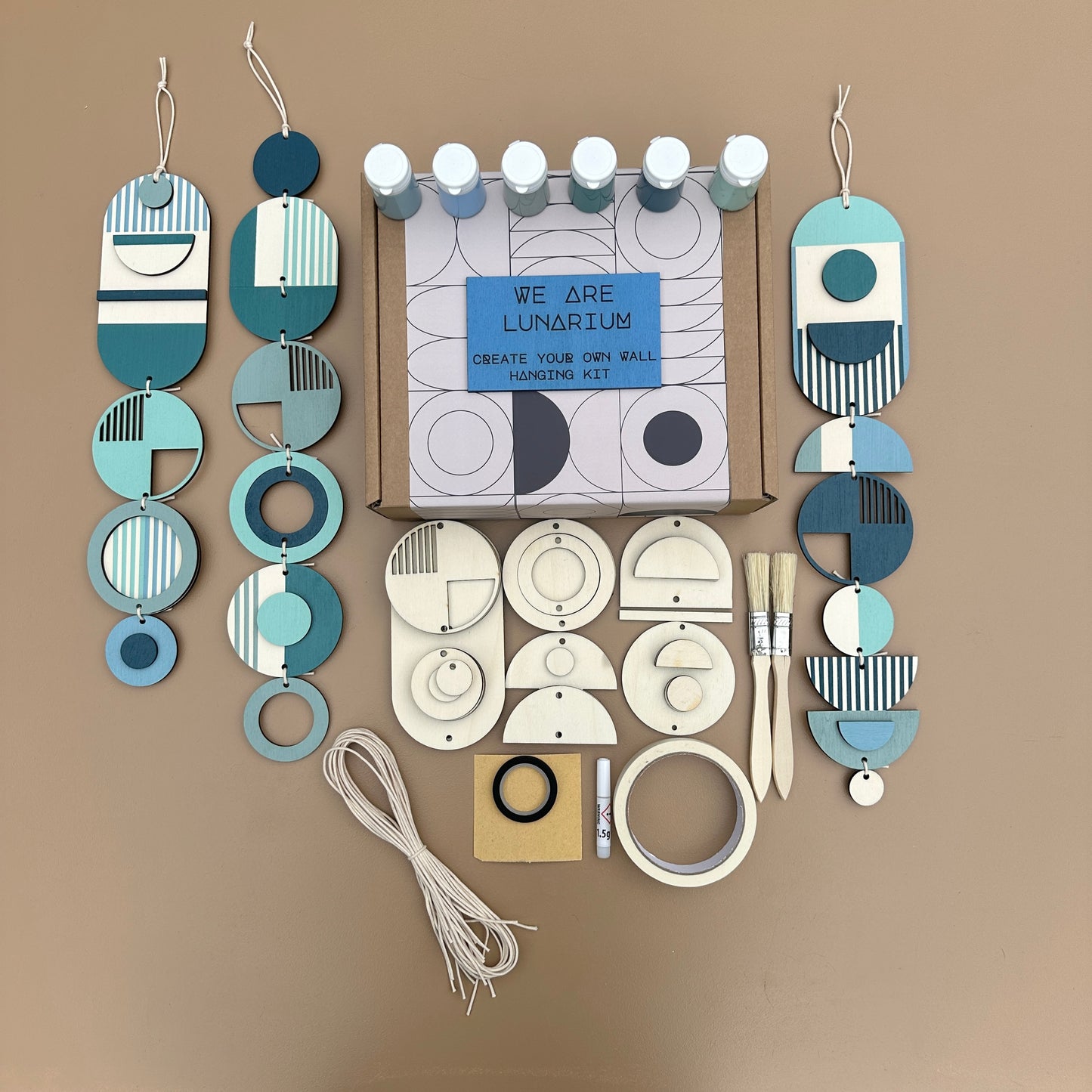 Blue Artisan Craft DIY Make Your Own Wall Hanging Kit: Unleash Your Creativity