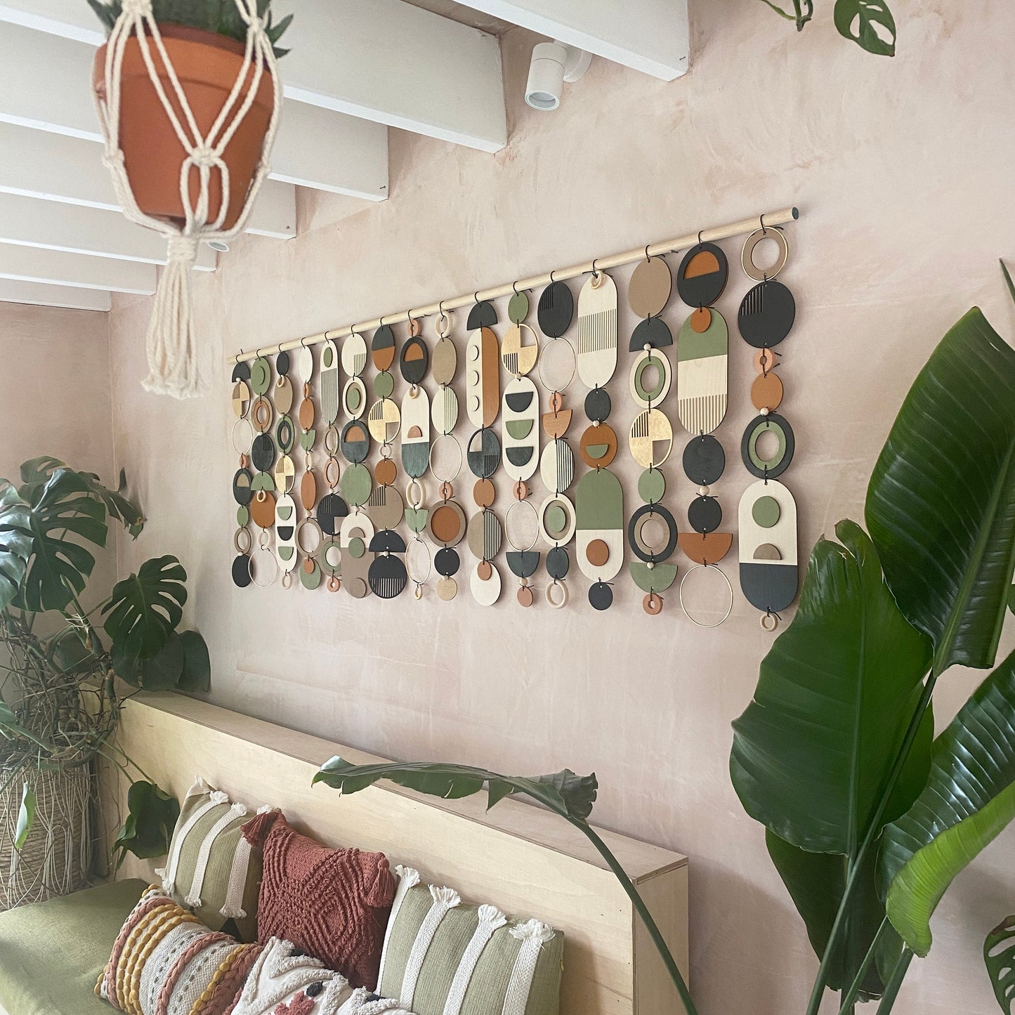 Giant Wall Art - Geometric Artwork - Minimal Home Decor - Huge Home Decor - Large Centre Piece Art - Wall Tapestry - Large Tapestry