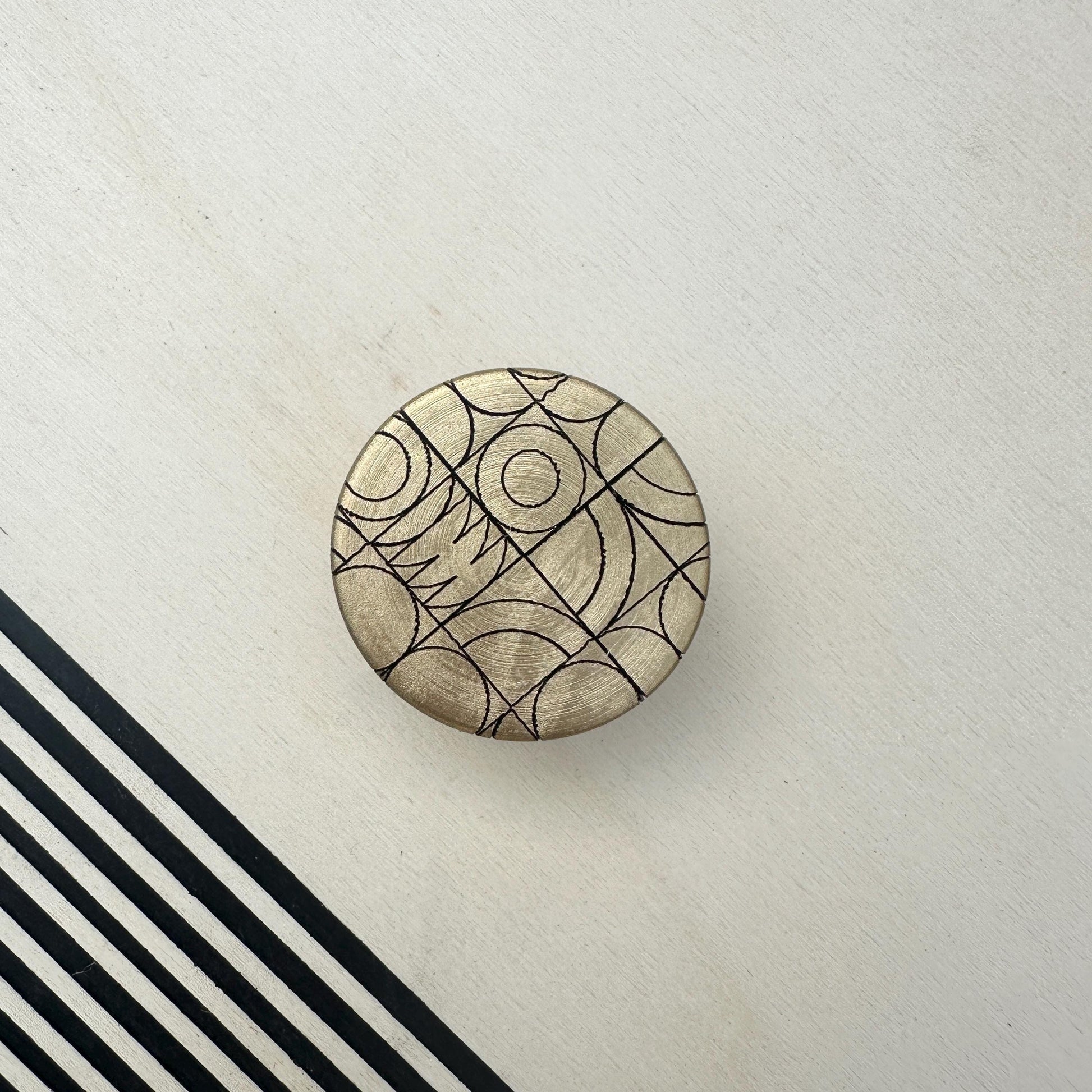 Wall Hook - Geometric Pattern - Decorative Wall Hook - Wooden Hooks