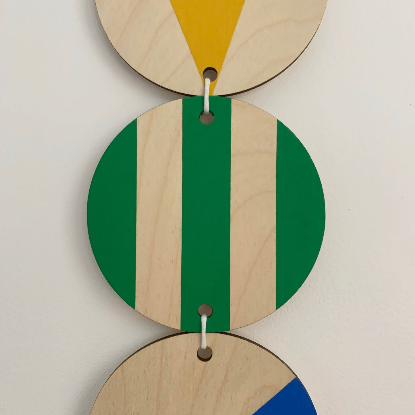 Rainbow Wall Hanging - Colourful Geometric Plywood | Pride 2023 Collection