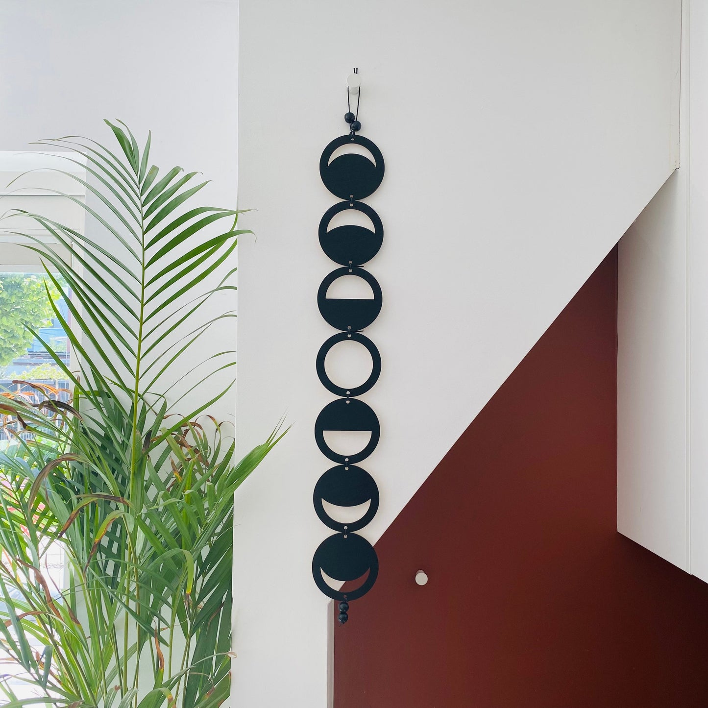 7 Tier Moon Phases Wall Hanging