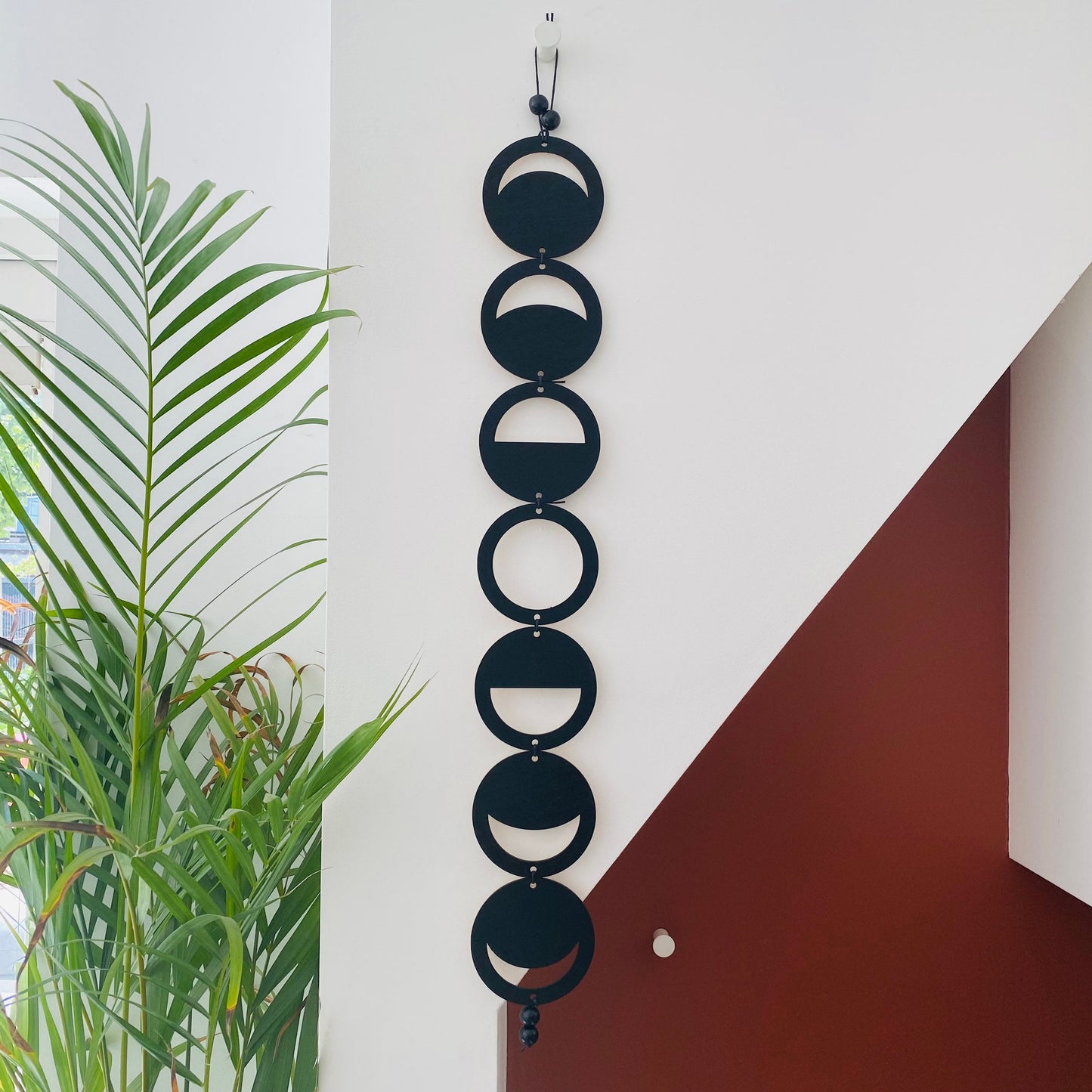 7 Tier Moon Phases Wall Hanging