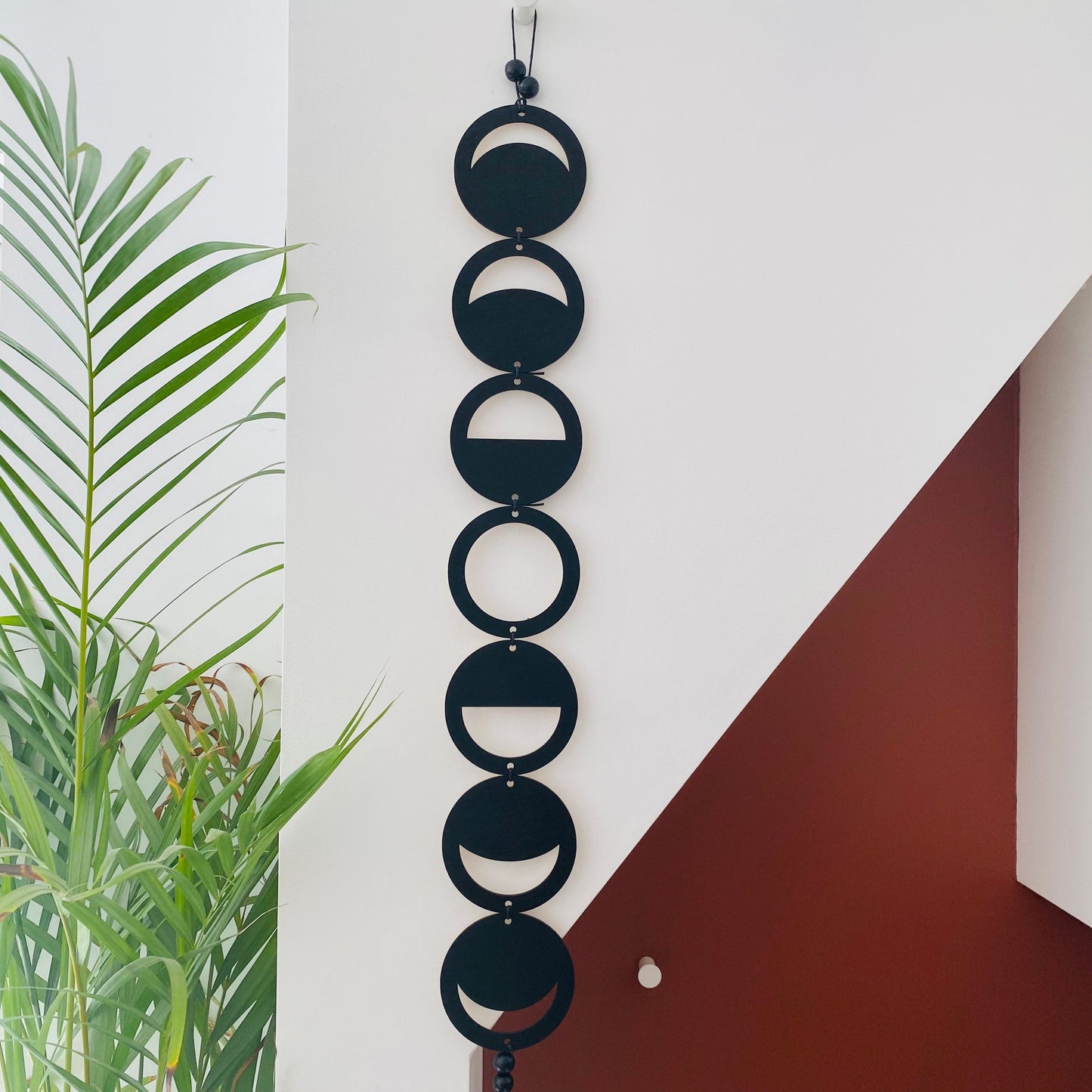 7 Tier Moon Phases Wall Hanging